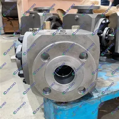 Zapfenkugelhahn mit oberem Eingang