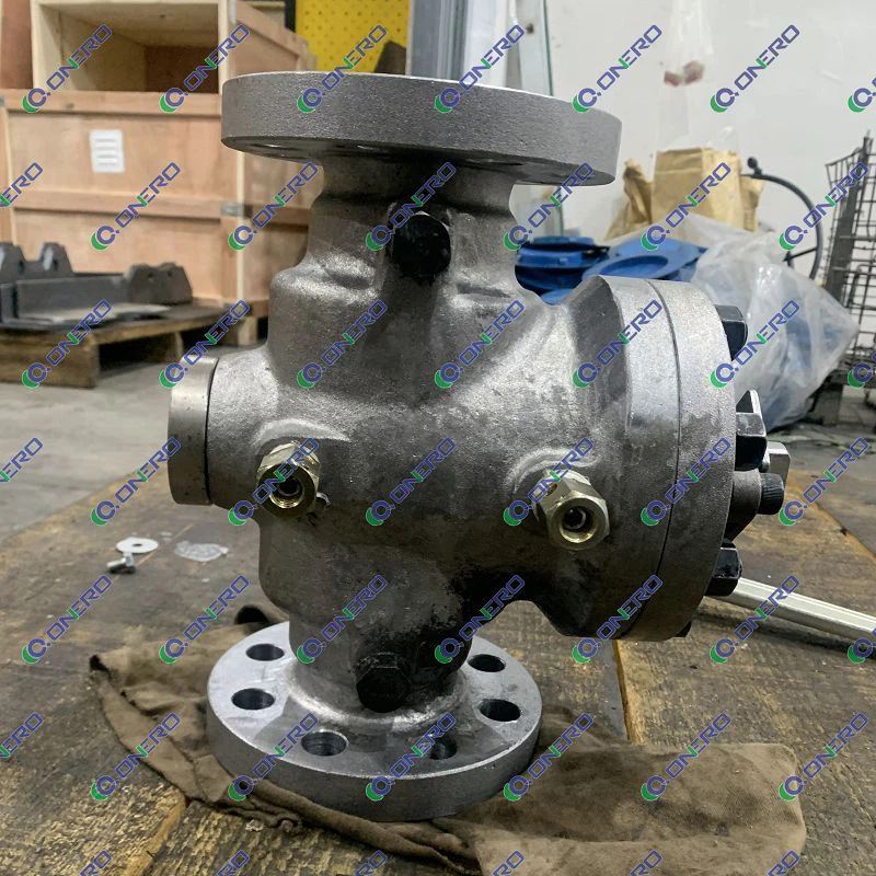 Kugelhahn mit Zapfenmontage und oberem Eingang